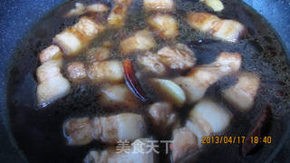 五花肉烧春笋的做法步骤:9