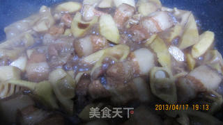 五花肉烧春笋的做法步骤:12