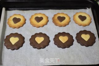 【心心相印曲奇饼干】——变个造型又是新品的做法步骤:17