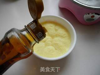 骨汤金钩蛋羹的做法步骤:11