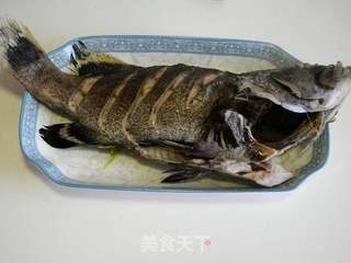 清蒸石斑鱼的做法步骤:8