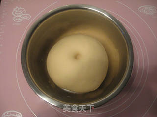 蓝莓牛奶排包的做法步骤:3