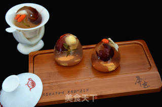 红枣莲子茶冻的做法步骤:2