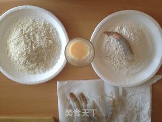 日式炸虾的做法步骤:4