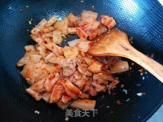 回锅肉的做法步骤：5