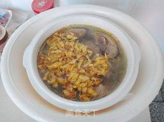 石斛花鸡汤的做法步骤:6