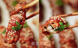 粢饭羊肉卷的做法步骤:11