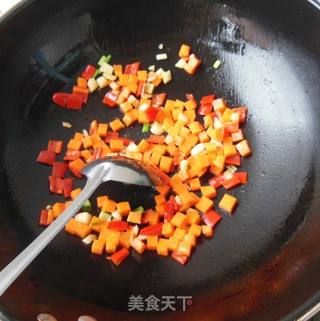 胡萝卜豌豆的做法步骤：4