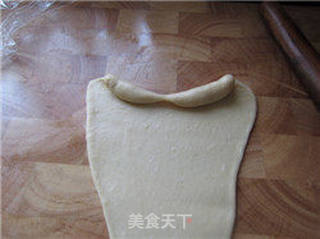 金牛角面包的做法步骤:9