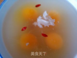 阴米蒸蛋的做法步骤:3