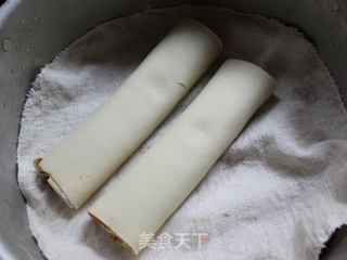 金针千张肉卷儿的做法步骤:4