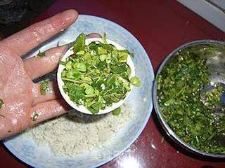 香椿豆腐堡的做法步骤：4