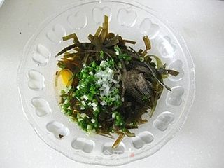 快手营养早餐-----海带鸡蛋饼的做法步骤:4