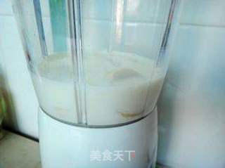 香蕉黑米露的做法步骤:5