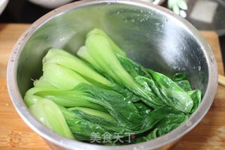 【香菇油菜】——家常简单快手菜的做法步骤：7