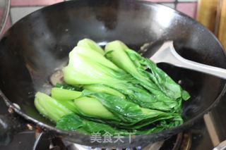 【香菇油菜】——家常简单快手菜的做法步骤:16