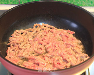 超级米饭杀手----三招教你炒出鲜嫩的小炒牛肉的做法步骤:7