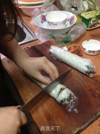 樱花寿司和飞鱼子寿司的做法步骤:11