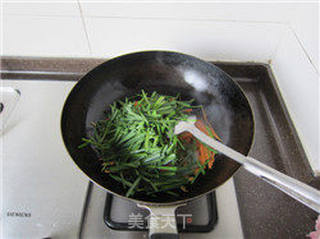 蚝油韭菜豆芽的做法步骤:10