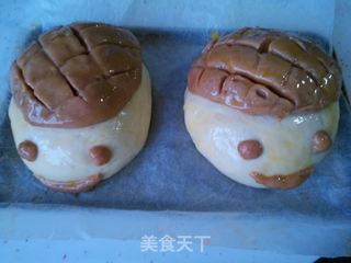 没有黄油的香酥菠萝包的做法步骤:8