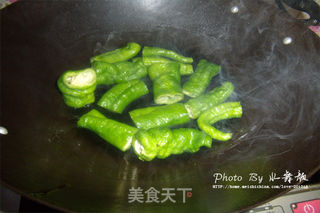 虎皮尖椒的做法步骤:3