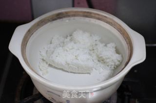 【瘦肉南瓜粥】——剩米饭再利用的做法步骤：3