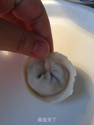 泡菜起司煎饺的做法步骤:6