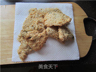 芝麻鱼排的做法步骤:7