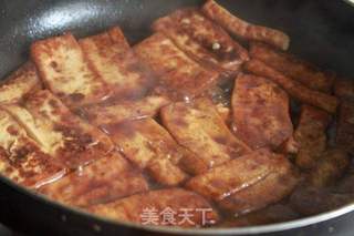 红烧豆腐的做法步骤:6