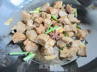 番茄酱土豆烧牛肉的做法步骤:7