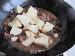 番茄酱土豆烧牛肉的做法步骤:10
