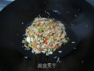 虾仁炒饭的做法步骤：8