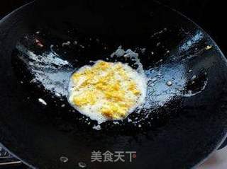 马蹄草鸡蛋饭的做法步骤：4