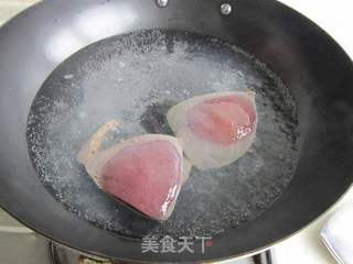 猪肝日本豆腐汤的做法步骤：2