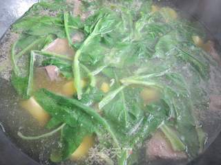 猪肝日本豆腐汤的做法步骤:9