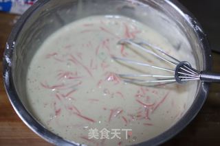 【胡萝卜牛奶鸡蛋饼】——自己做早餐也可以如此简单的做法步骤:10