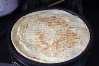 【胡萝卜牛奶鸡蛋饼】——自己做早餐也可以如此简单的做法步骤:13