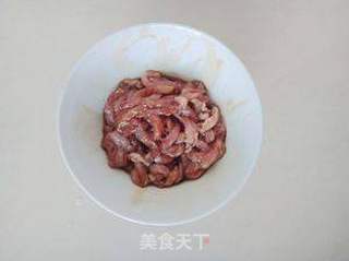 玫瑰大头菜炒肉丝的做法步骤:2