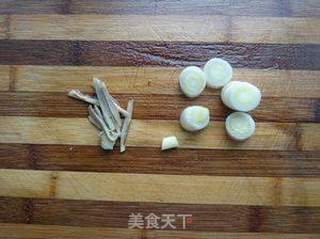 玫瑰大头菜炒肉丝的做法步骤：4