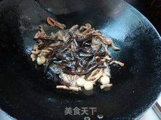玫瑰大头菜炒肉丝的做法步骤:7