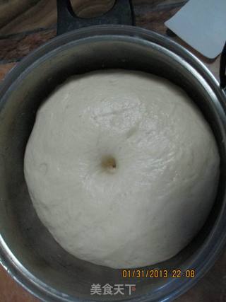 玫瑰花餐包的做法步骤：2