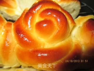 玫瑰花餐包的做法步骤：12