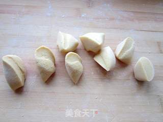 玉米面萝卜蒸饺的做法步骤:9