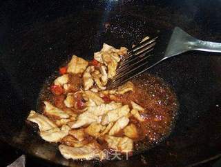 肉片杏鲍菇炒山药的做法步骤：7