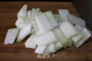 【冬瓜虾仁汤】的做法步骤:4