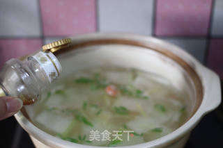 【冬瓜虾仁汤】的做法步骤:14
