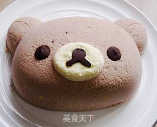 轻松熊冰激凌蛋糕的做法步骤:11