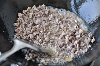 杏鲍菇肉酱的做法步骤:6