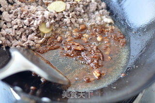 杏鲍菇肉酱的做法步骤:8