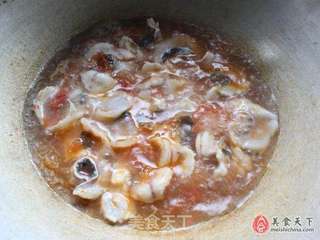 番茄鱼片汤的做法步骤:6